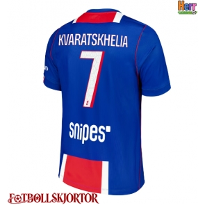 Paris Saint-Germain Khvicha Kvaratskhelia #7 Hemmatröja 2026-27 Kortärmad